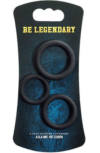 A.K.A Mr. Fat Cobra C-rings 3-pack Penisringar paket