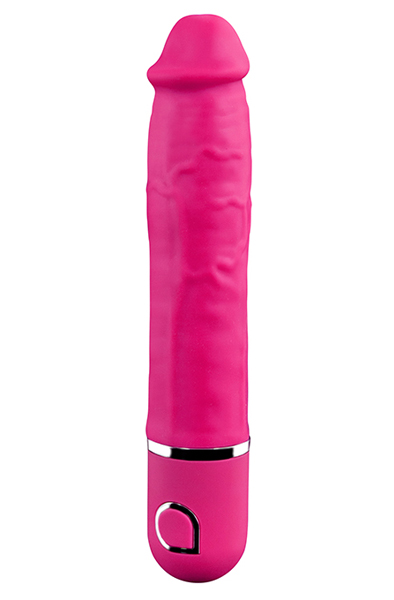 Abia Morpheus Pink 15cm Dildo med vibrator