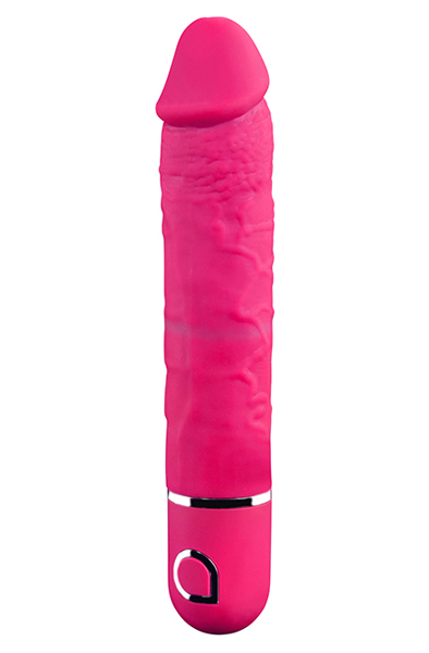 Abia Philotes Pink 18cm Dildo med vibrator
