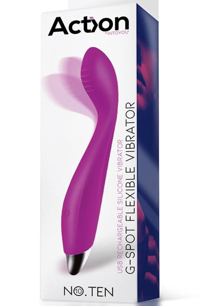 Action G-Spot Flexible Vibrator G-piste vibraattori