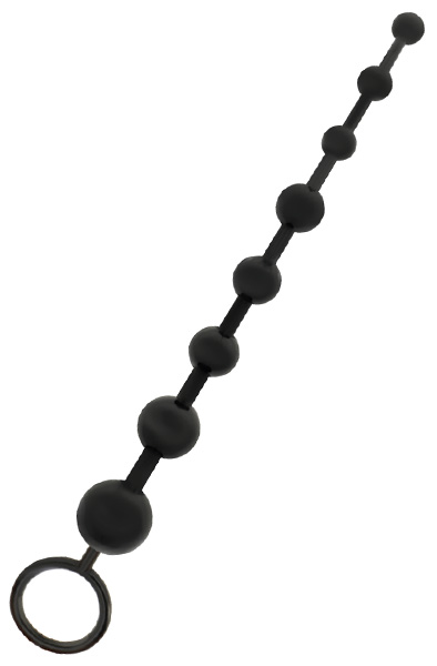 Addicted Toys Anal Beads Black 26 cm Anaali helmet
