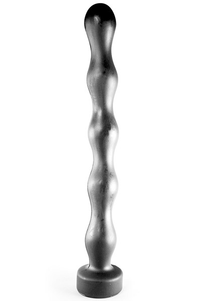 All Black Anal Beads 41,5 cm Extra pitkä anaalidildo