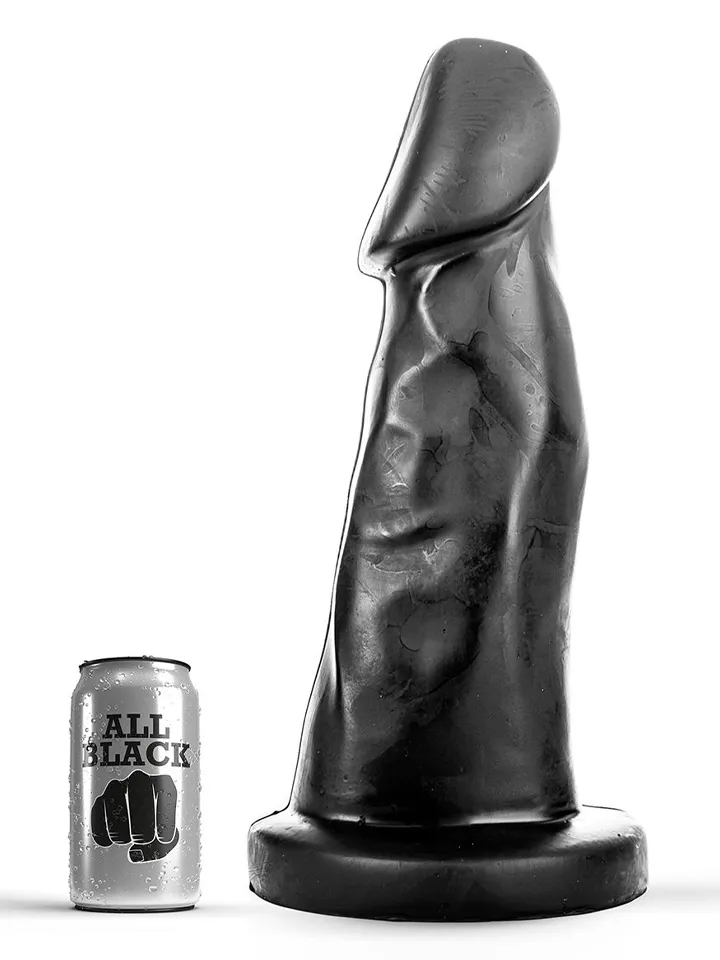All Black Anal Dildo 27 cm Analdildo