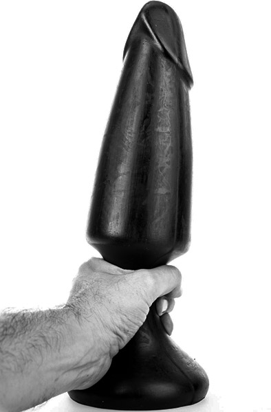 All Black Anal Plug 35 cm Grövre analplugg