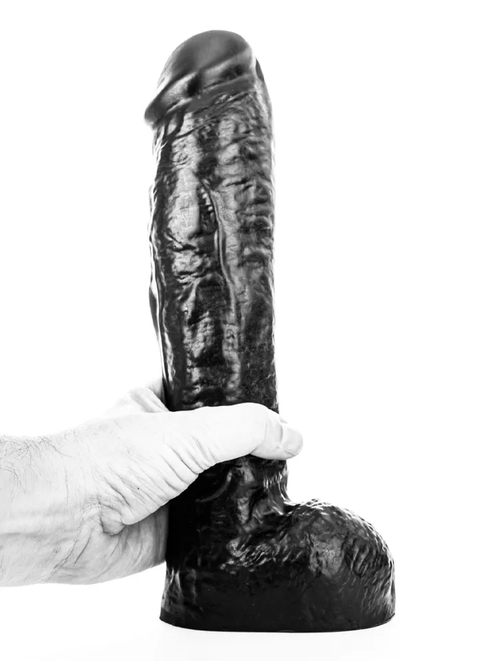 All Black Dildo 29 cm Anaalidildo