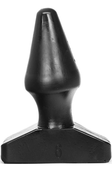 All Black Plug 15,5 cm Grövre analplugg