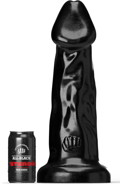 All Black Steroïd Olympus 42 cm XXL-dildo