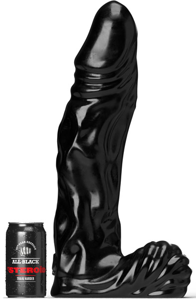 All Black Steroïd The Referee 45 cm XXL-dildo