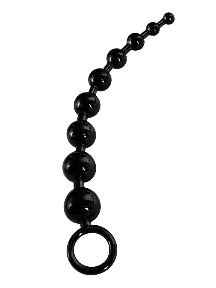 Anal Beads Black 23,5 cm Anaali helmet