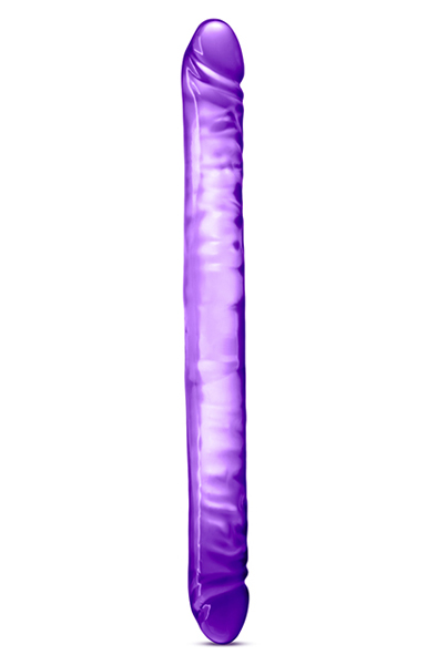 B Yours Double Dildo Purple 45 cm Dubbeldildo