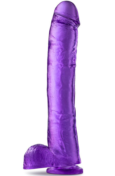 B Yours Plus Hefty N’ Hung Purple 35,5 cm XL dildo