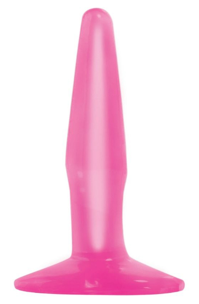 Basix Mini Butt Plug Pink 9cm Analplugg