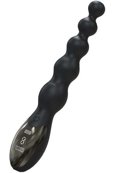 Beaded Anal Power Vibrator 24 cm Anaalivibraattorit