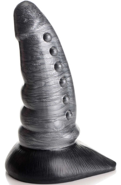Beastly Tapered Bumpy Silicone Dildo 21 cm Dragon Dildo