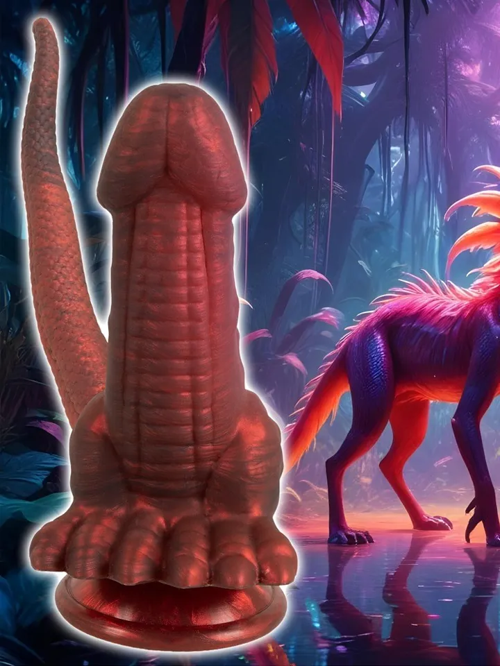 Beasty Cocks Panthera Double Dildo Dragon Dildo