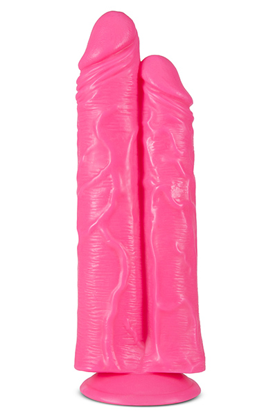 Big As Fuk Double Cock Pink 26,5 cm Dubbeldildo