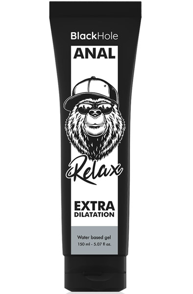 Black Hole Relax Dilatation Water Based Gel 150 ml Analglidmedel