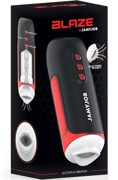 Blaze Suction & Vibration Mouth Masturbator Masturbaattori