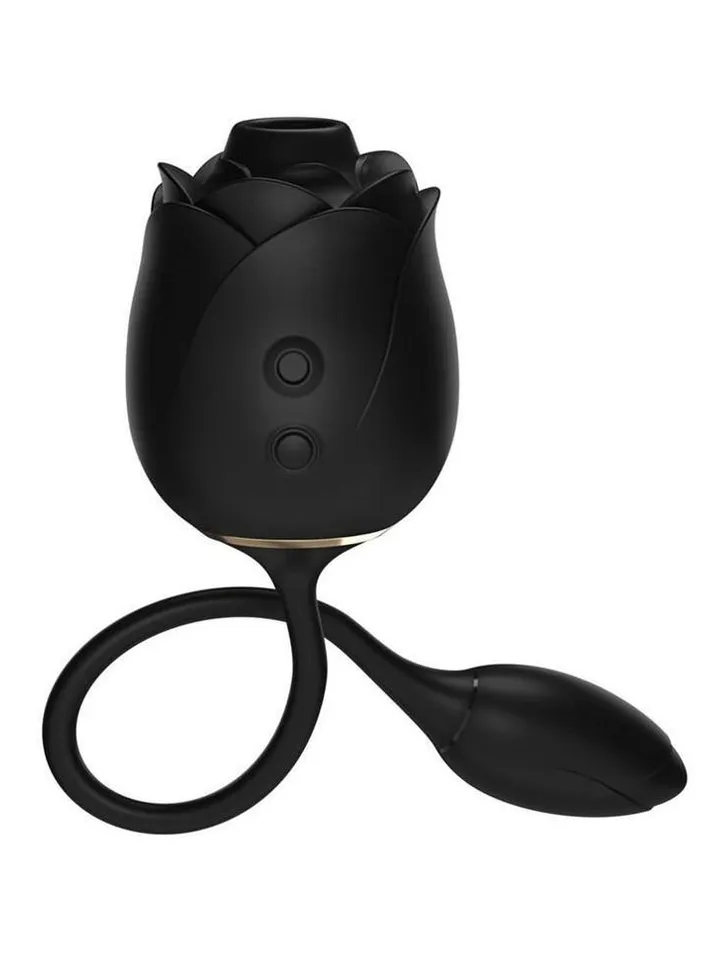 Blushing Rose Suction & G-Spot Vibrator Paineilmavibraattori