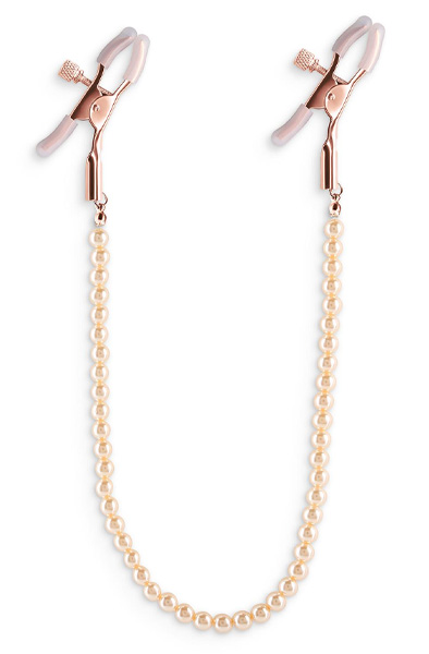 Bound Nipple Clamps D1 Rose Gold Bröstvårtsklämmor