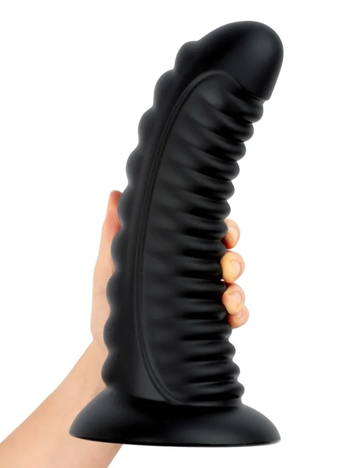 Buttr Double Ribbed Butt Plug 26 cm XL Buttplug
