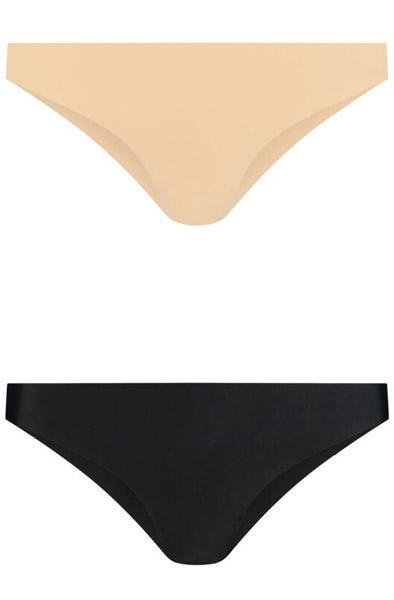 Bye Bra Invisible Brazilian 2-pack L Sömlös trosa