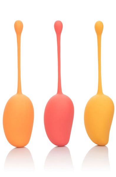 Cal Exotics Kegel Training Set Mango Knipkulor / Geishakulor