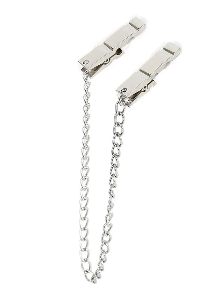Chain Nipple Clamps Zinc 40,5 cm Bröstvårtsklämmor