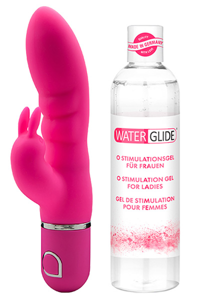 Chania Rabbit + Orgasm Gel 300ml Paketerbjudande