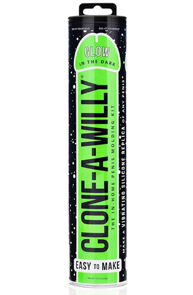 Clone-A-Willy Glow In The Dark Kit Neon Green Klona en dildo