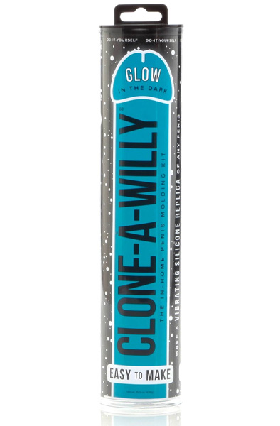 Clone And Glow Blue In The Dark Klona en dildo