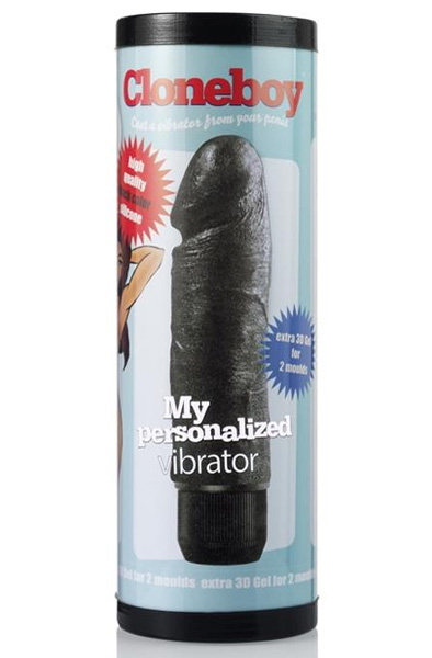 Cloneboy Dildo With Vibration Black Klona en dildo