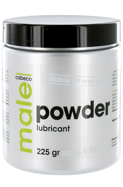 Cobeco Male Powder Lubricant 225 ml Anaaliliukasteet