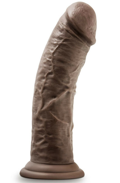 Cock With Suction Cup Chocolate 20 cm Dildo