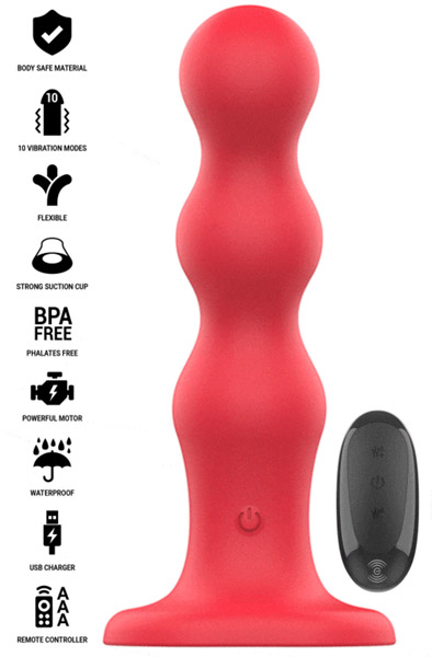 Cody Vibrator 10 Modes Remote Control Värisevä dildo
