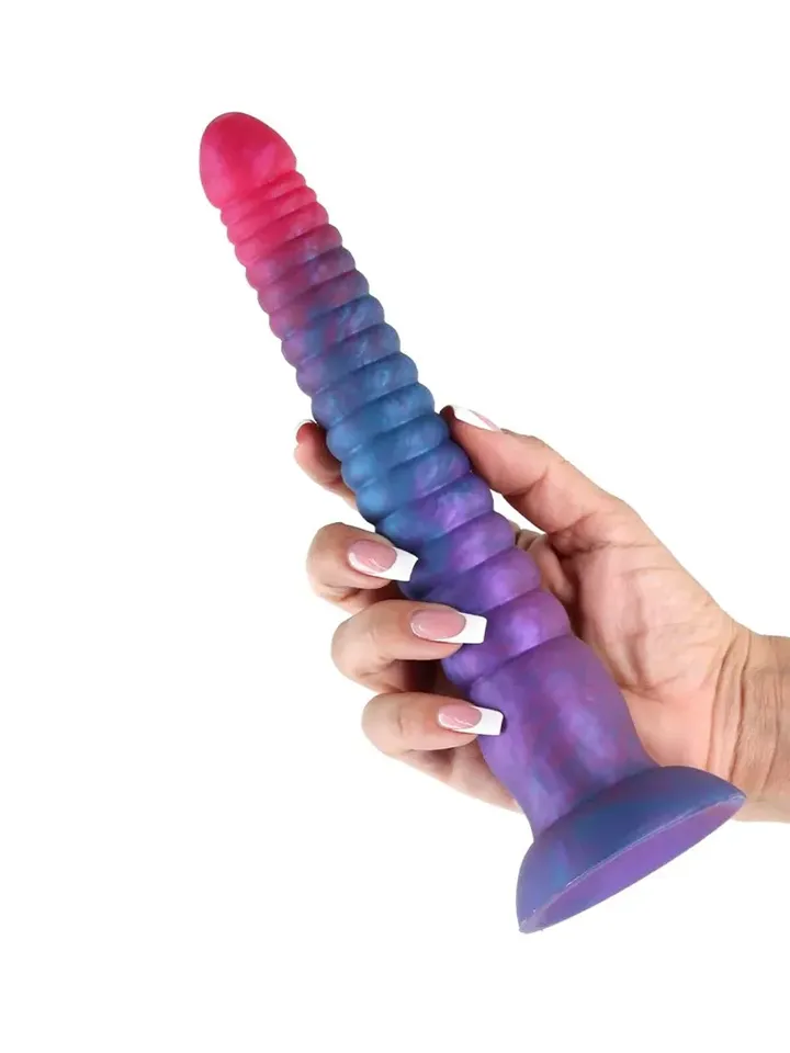 Colours Stacked Dildo Pink/Blue 23 cm Fantasiadildo