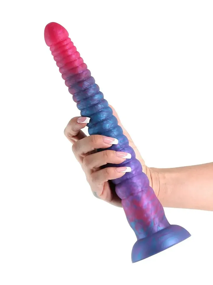 Colours Stacked Dildo Pink/Blue 30,5 cm Fantasiadildo