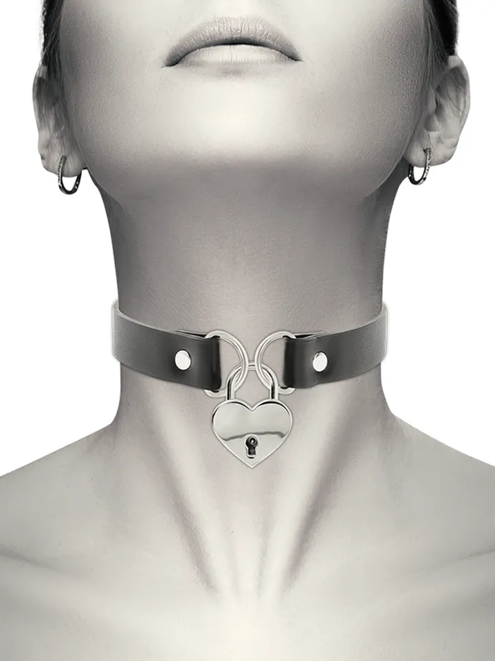 Coquette Choker Keys Heart BDSM-kaulapanta