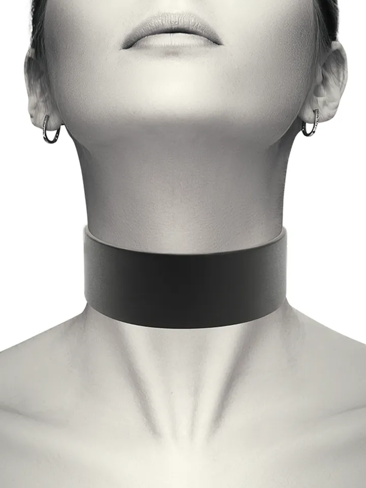 Coquette Hand Crafted Choker Vegan Leather BDSM-kaulapanta