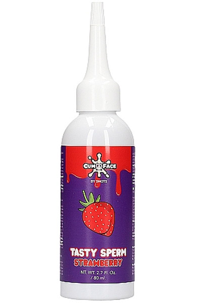 Cum Face Tasty Sperm Strawberry 80ml Fejksperma