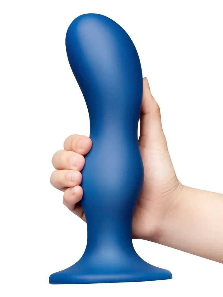 Curved Anal Trainer With Suction Cup XL dildo