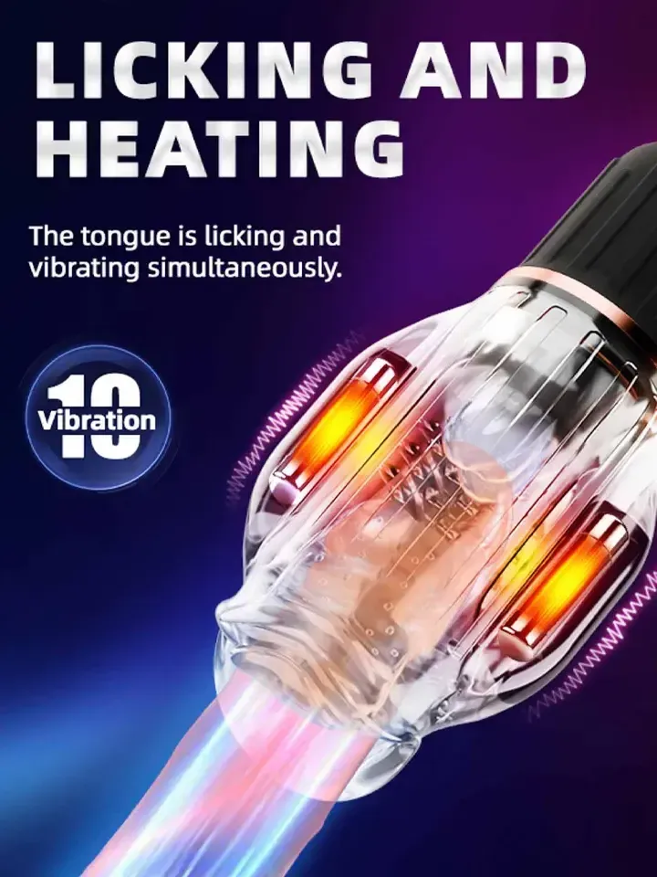 Cyclone Oral Masturbator Masturbator med vibration