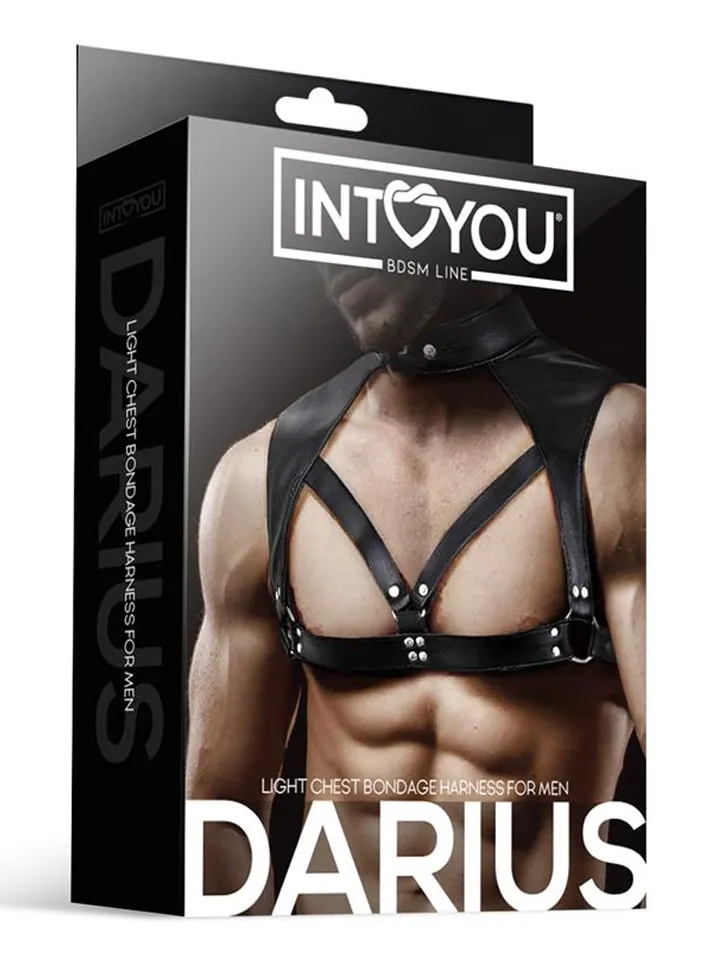 Darius Chest Bondage Harness Bondage-valjaat