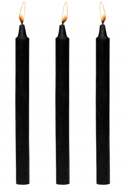 Dark Drippers Fetish Drip Candles Set of 3 BDSM-kynttilä