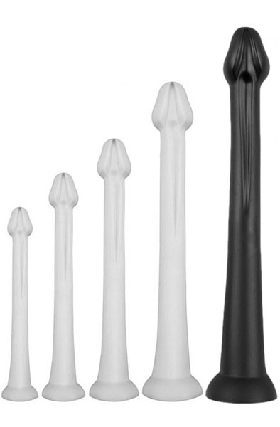 Darksil Whale Dildo XXL Black 55 cm Extra pitkä anaalidildo
