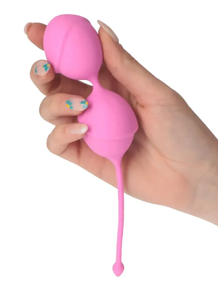 Delight Pussy Lichee Silicone Pink Knipkulor / Geishakulor