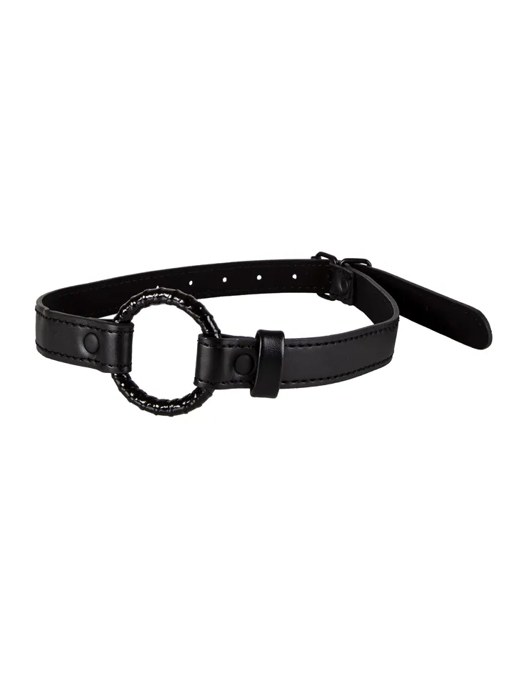 Diabolique Black Open Mouth Gag suukapula