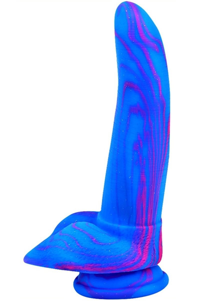 Dildo Banadick Blue-Pink 21cm Dragon Dildo