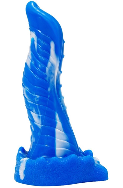 Dildo Lizard Blue-White 23 cm Dragon dildo