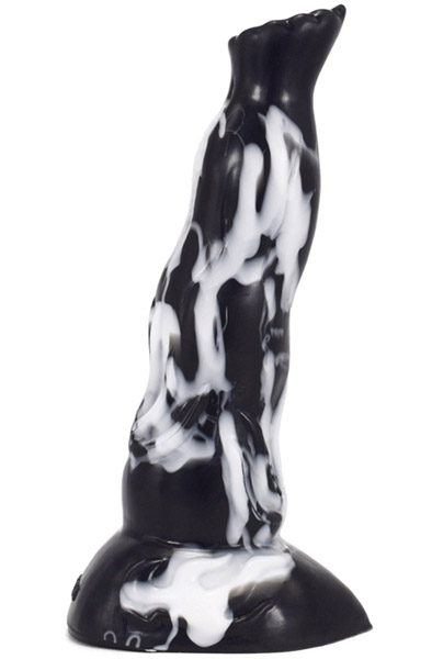 Dildo Lupkal Black-White 24 cm Dragon dildo